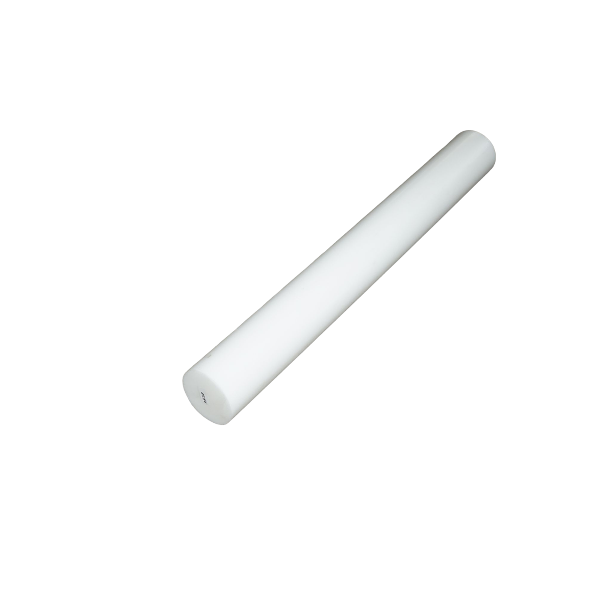 Poliamid, poli-oximetilén (POM) fehér rúd, 1000x120mm, 14.5 kg