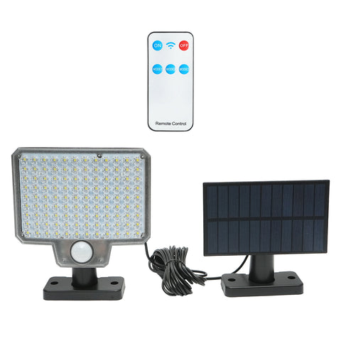 LED lámpa 8W, napelemmel, távirányítóval és 2000 mAh akkumulátorral, IP65, Breckner Germany