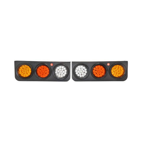 TEHERAUTÓ HÁTSÓ LÁMPASZETT, LED, 480X150 MM, 12/24V, BRECKNER GERMANY