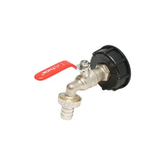 IBC tartály sárgaréz csap, S60x6x3/4, 60 mm belső menetes