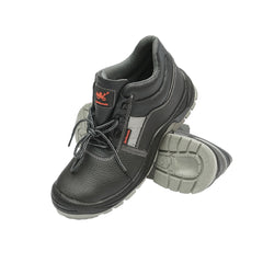 VÉDŐBAKANCS, 46-OS MÉRET, ACÉL LÁBUJJVÉDŐVEL ÉS TALPLEMEZZEL, TÍPUS: 5003