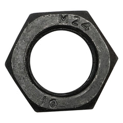 FEKETE HATSZÖGLETŰ ANYA DIN 934 M24X2 G10, 25 DB/CSOMAG