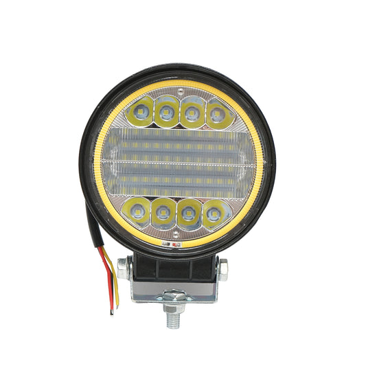 Kerek LED-SMD reflektor, 10–30V, 72W, 113x132x30 mm, Breckner Germany
