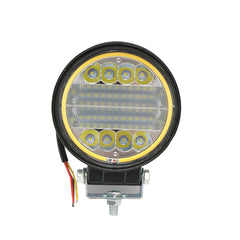 Kerek LED-smd reflektor, 10–30v, 72w, 113x132x30 mm, BRECKNER GERMANY