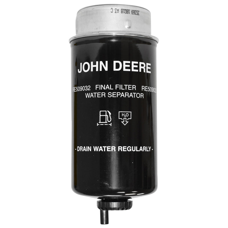 Üzemanyagszűrő vízleválasztóval John Deere-hez, OEM kód: P551422, WK8145, XN612, SN70197, RE509032, Breckner Germany