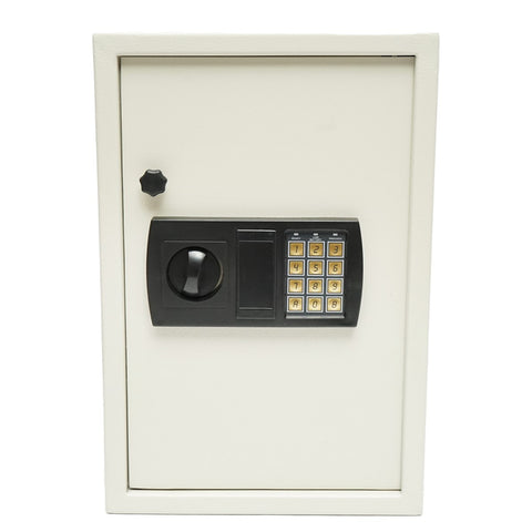 KULCSTÁROLÓ FÉMSZEKRÉNY ELEKTRONIKUS KÓDDAL 300X450X100MM