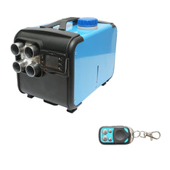 Sirocou, hordozható állóhelyzeti fűtés 12–24/220V, 5KW, LCD kijelzővel, távirányítóval és Kyocera izzítógyertyával, Breckner Germany