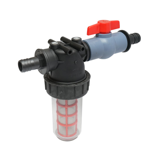 Permetezőgép szűrő csappal