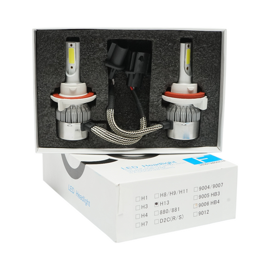 LED izzó szett, 2 db, H13, 36W, 12V/24V (8V–48V), Breckner Germany