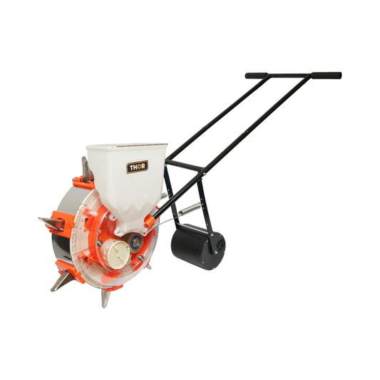 Kézi vetőgép, 7 tüskével, 8 cm vetési mélységgel – THOR