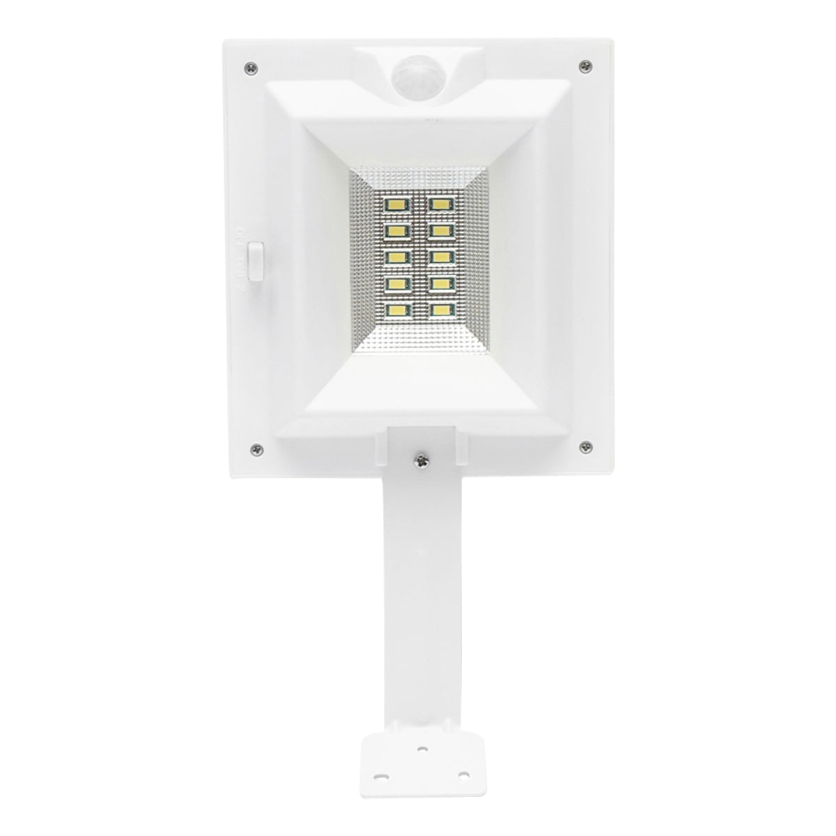SMD-LED lámpa 10x0,5W, mozgásérzékelővel és 5V / 1.5W napelemmel, Breckner Germany