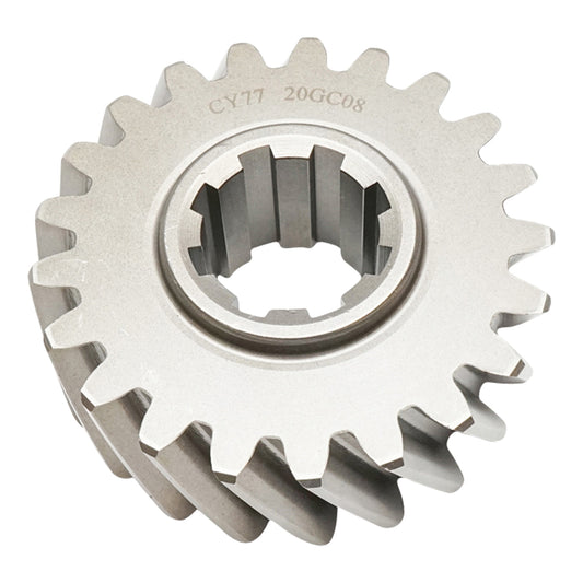 Végáttétel tengely fogaskerék Z=21 (középen Z=8) erdészeti traktor hajtóműhöz