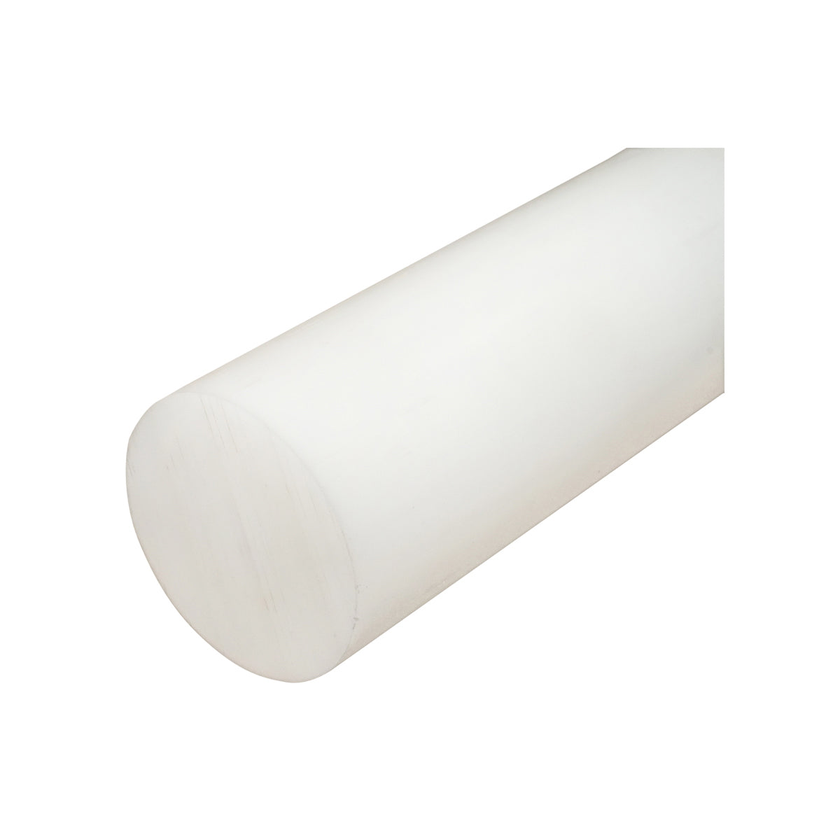 Poliamid, poli-oximetilén (POM) fehér rúd, 1000x80mm, 7.65 kg