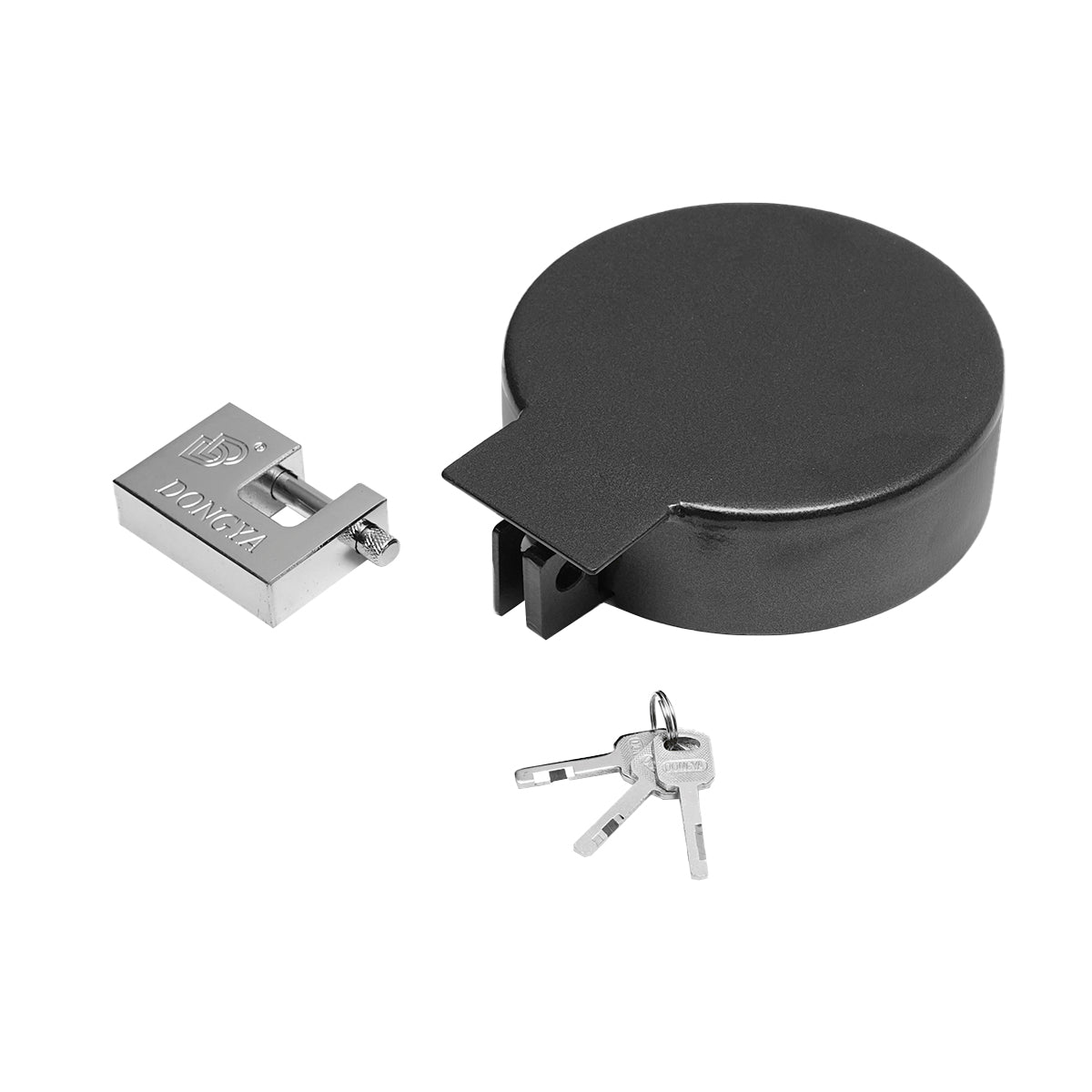 Üzemanyaglopás-gátló, 110 mm átmérőjű tankszájhoz, lakattal zárható fedéllel