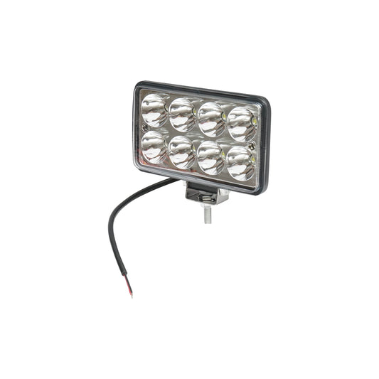 Lámpa, 8 LED-del, 10–30V, 24W, 152x90x65 mm, 30° sugárzási szög, spot típus, Breckner Germany