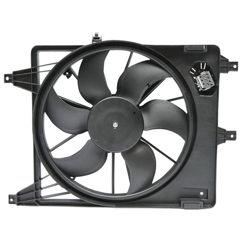 HŰTŐRADIÁTOR VENTILÁTOR (GMV) LOGAN/SANDERO BENZINES, KLÍMÁVAL