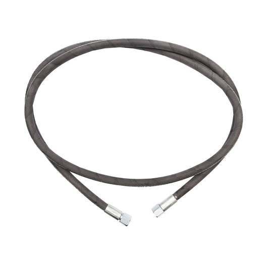 Magasnyomású tömlő 2SN DN10, menetes csatlakozókkal, 2500 mm hosszú