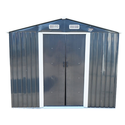 Fém kerti tároló, 312x257x212 cm