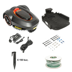 FŰNYÍRÓ ROBOT, 180 MM VÁGÁSSZÉLESSÉGGEL, LEGFELJEBB 600 M²-ES TERÜLETEKHEZ, BRECKNER GERMANY