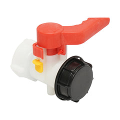 IBC tartály csap, belső-külső menetes, 62 mm, Autospeed