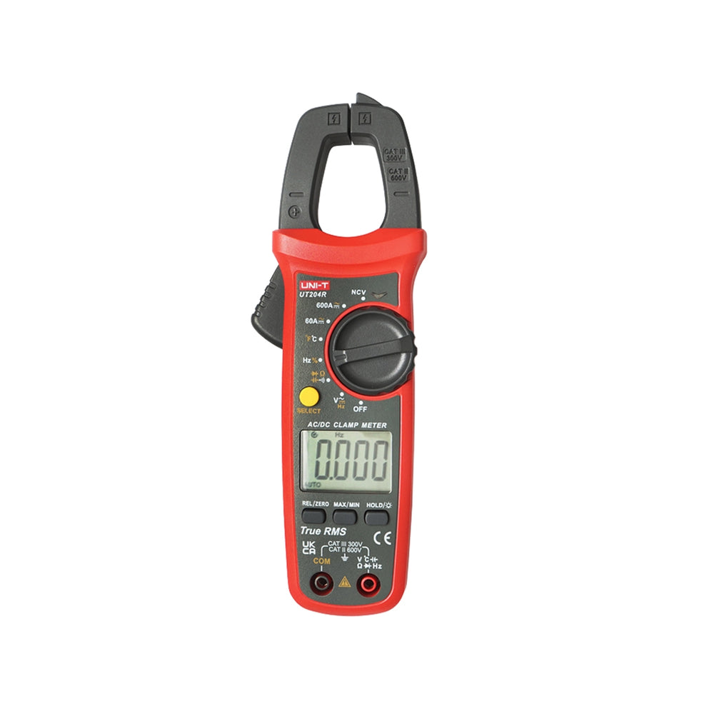 Digitális bilincsmérő ut204r ampermérő bilincs 8 funkcióval max 600v 600a uni-t