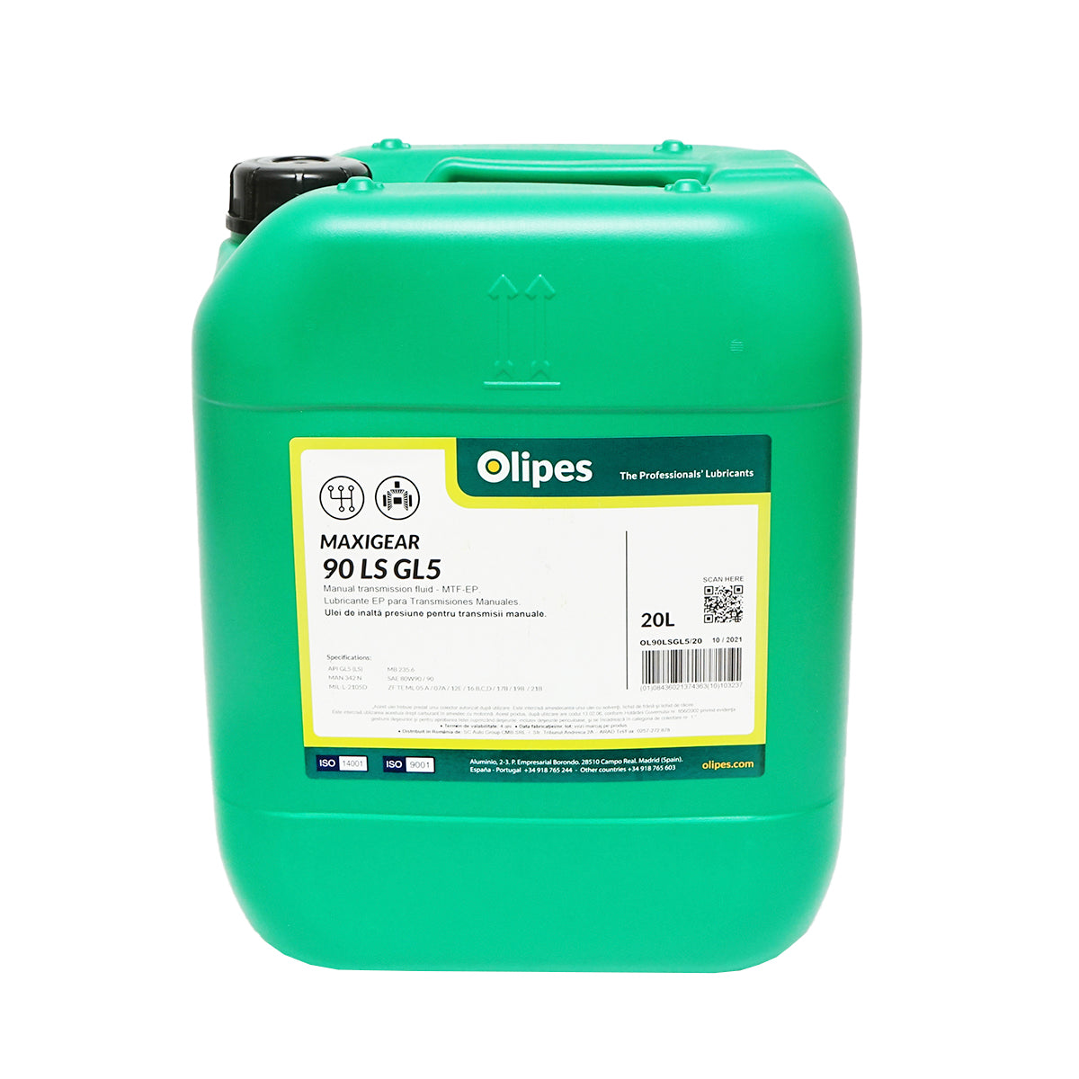 Olipes MAXIGEAR 90 LS GL-5 nagy nyomású kézi váltóolaj, 20L