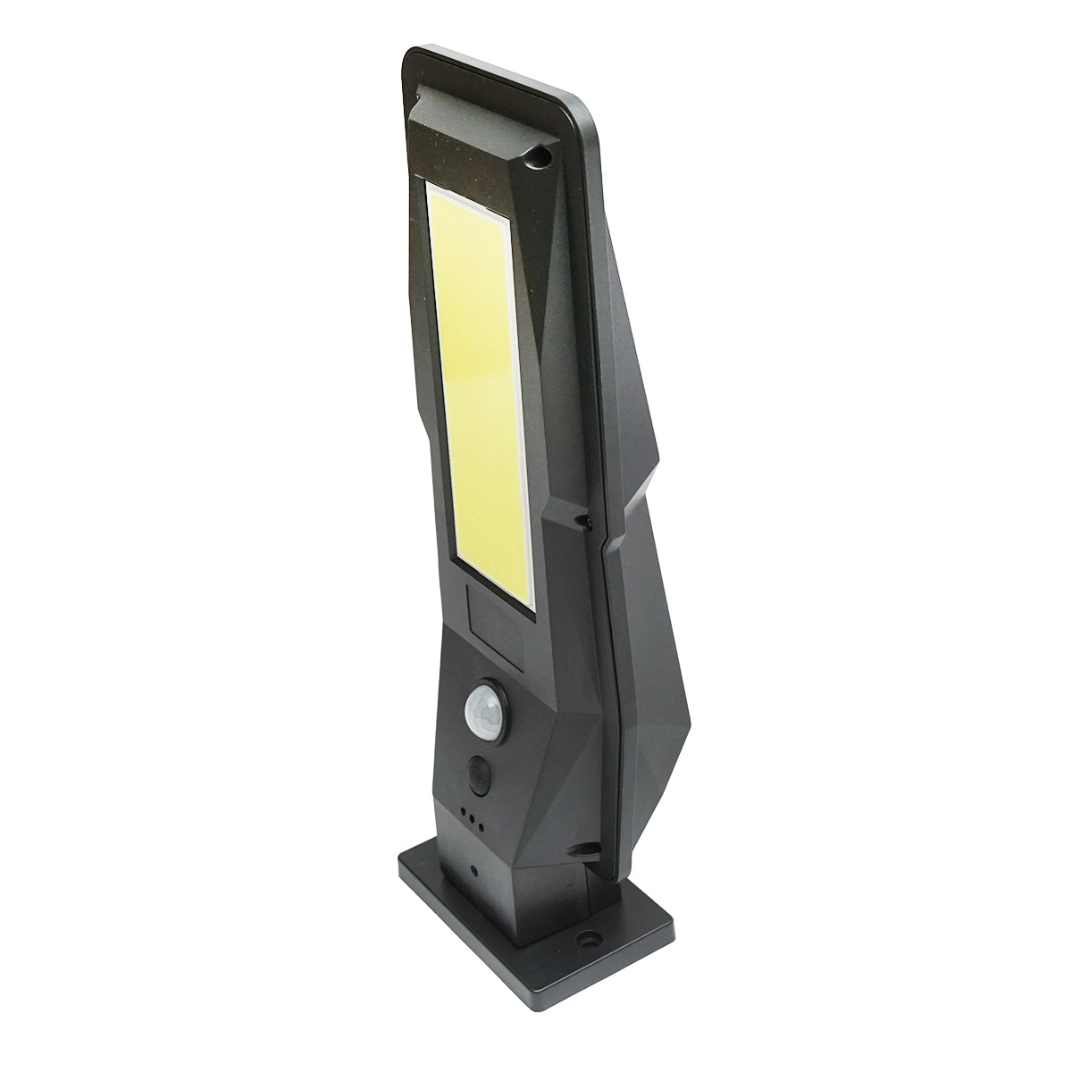 Napelemes LED lámpa, 186 lm, 1.3W / 5.5V napelemmel, 3.7V / 2.4 Ah akkumulátorral és mozgásérzékelővel, IP54, Breckner Germany