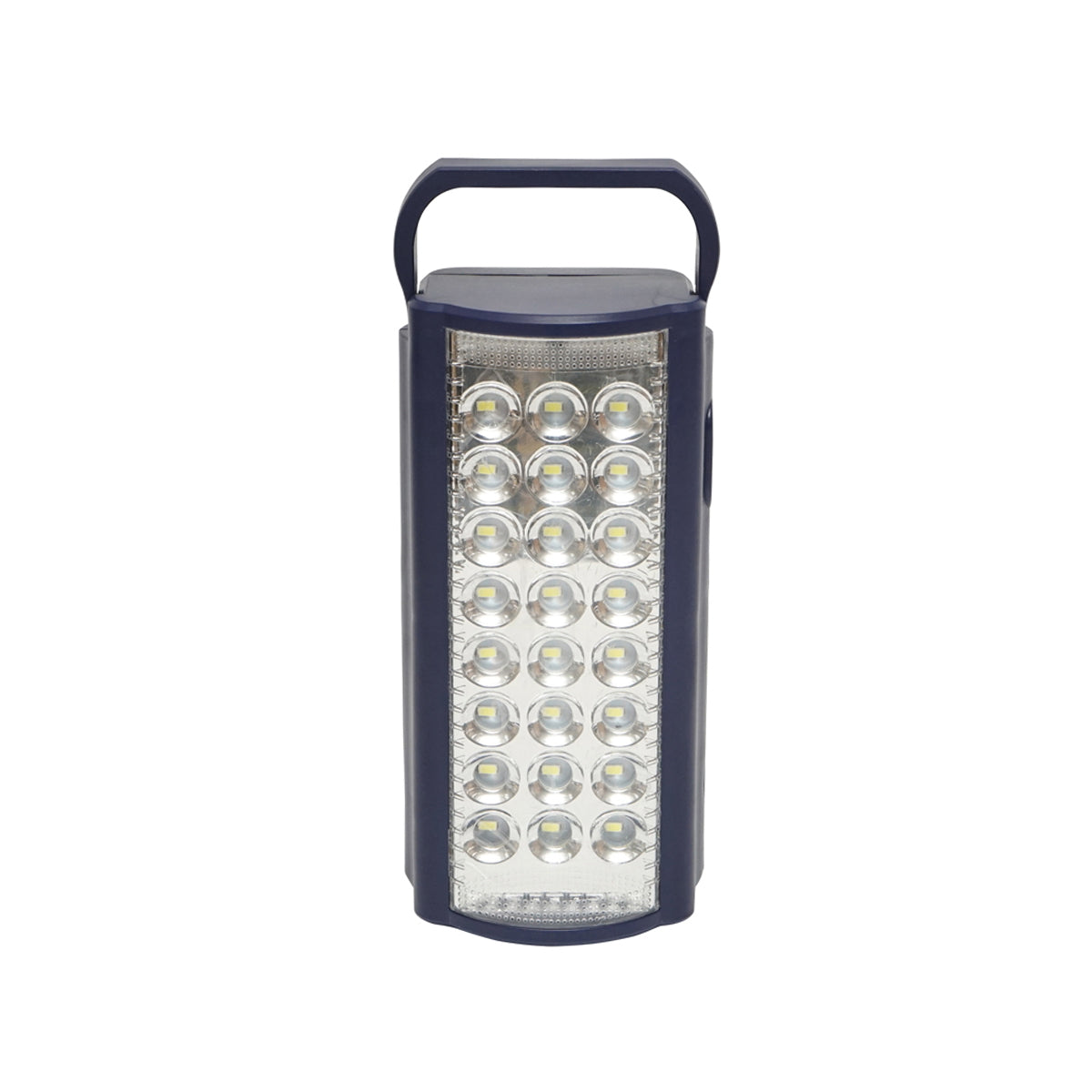 LED munkalámpa / hordozható lámpa, 6V 4Ah akkumulátorral, USB csatlakozással, 100x95x200 mm, lámpás típus