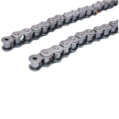 GALL EP 10B-1 hajtólánc, görgőslánc H10BH-1 5 méter, megerősített szemmel, kapcsolószemmel
