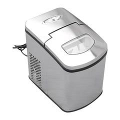 JÉGKÉSZÍTŐ GÉP, KAPACITÁS 1.7L, 220V/150W, TELJESÍTMÉNY 14 KG/24H, MÉRET: 242X358X328 MM, BRECKNER GERMANY