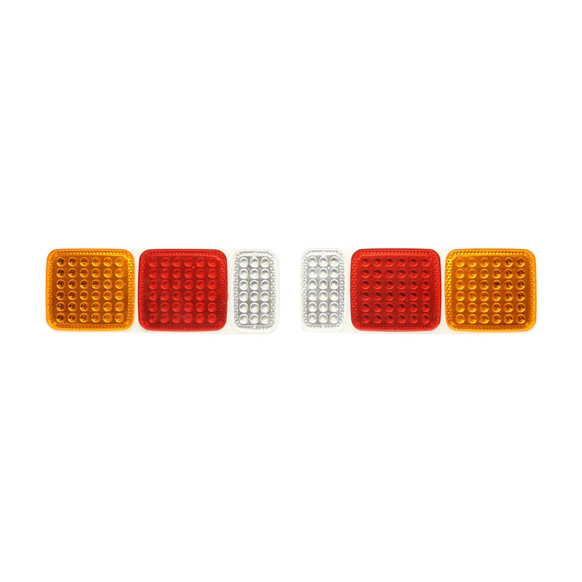 Teherautó hátsó lámpaszett, LED, 430x165 mm, 12/24V, Breckner Germany