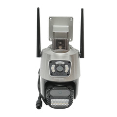 FELÜGYELETI KAMERA, DUPLA LENCSÉS, 8 MP, P2P WIFI 2.4G 1080P, PTZ, MOZGÁSÉRZÉKELŐ, EMBERI JELENLÉT FELISMERÉS, V380 PRO ALKALMAZÁS