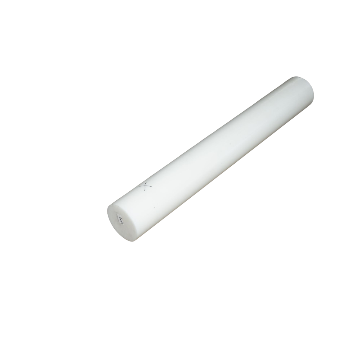 Poliamid, poli-oximetilén (POM) fehér rúd, 1000x140mm, 23.1 kg