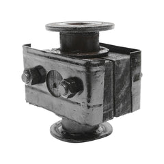 FA PORVÉDŐ KOMPLETT CSAPÁGYHÁZZAL, 32 MM NÉGYZET TENGELYHEZ