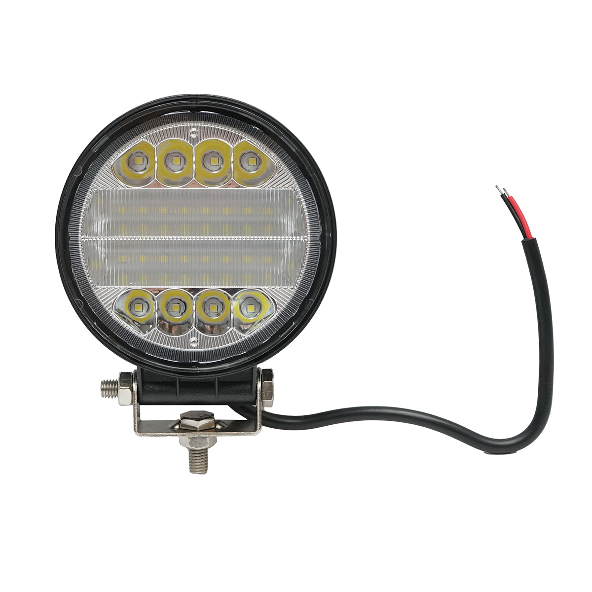 LED reflektor, 10–30V, 72W, 113x132x30 mm, rögzítőkkel, Breckner Germany