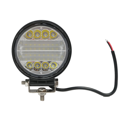 LED reflektor, 10–30V, 72W, 113x132x30 mm, rögzítőkkel, Breckner Germany