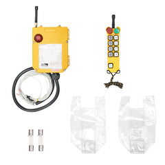 VEZETÉK NÉLKÜLI IPARI TÁVIRÁNYÍTÓ, 10 VEZÉRLÉSSEL, AC 380V, VÍZÁLLÓ KIVITEL, BRECKNER GERMANY