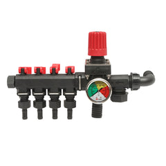 4-UTAS OSZTÓEGYSÉG NYOMÁSMÉRŐVEL PERMETEZŐGÉPHEZ (LENGYEL MODELL KOMPATIBILIS)