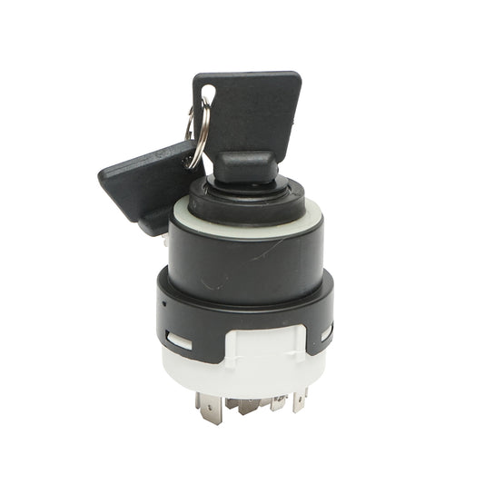 Indítókapcsoló kulccsal JCB, Case IH, Deutz, Fendt gépekhez, OEM: 01171659, 01176269, 04350834, 1175809, 6JB003959001, 701/80184, 701/45500