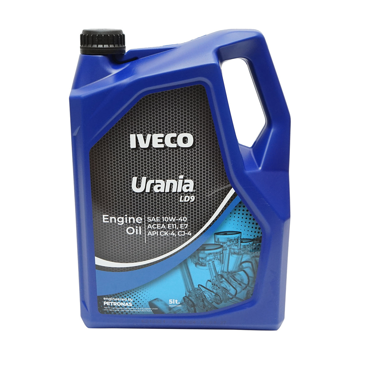 Urania LD9 10W40 motorolaj IVECO járművekhez, 5L