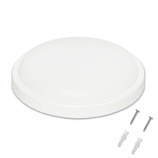 LED mennyezeti lámpa szenzorral, 24W, 220V, IP65, 260 mm átmérő, nedvességálló világítótest, Breckner Germany