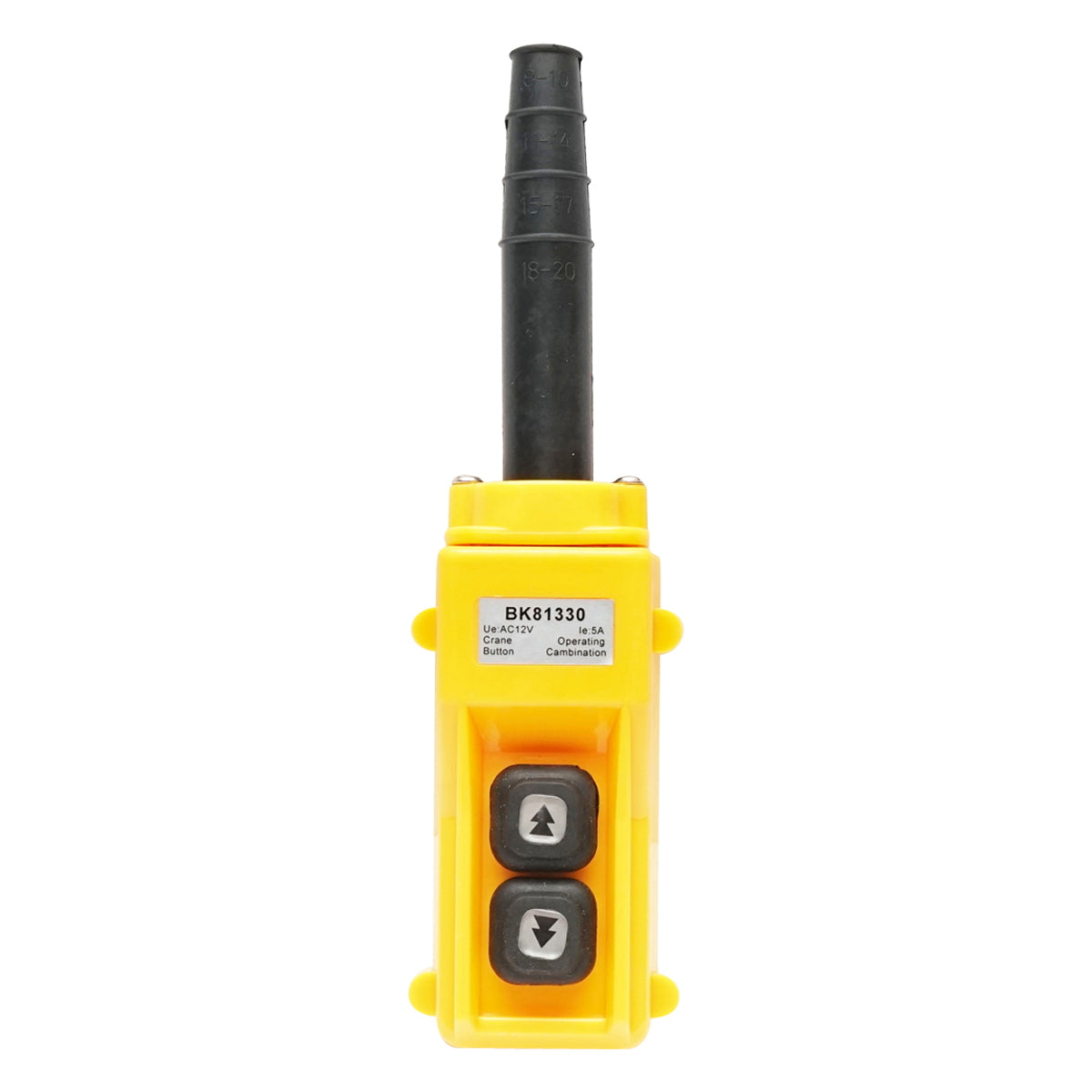 Ipari távirányító, 2 vezérléssel, 12V, Breckner Germany