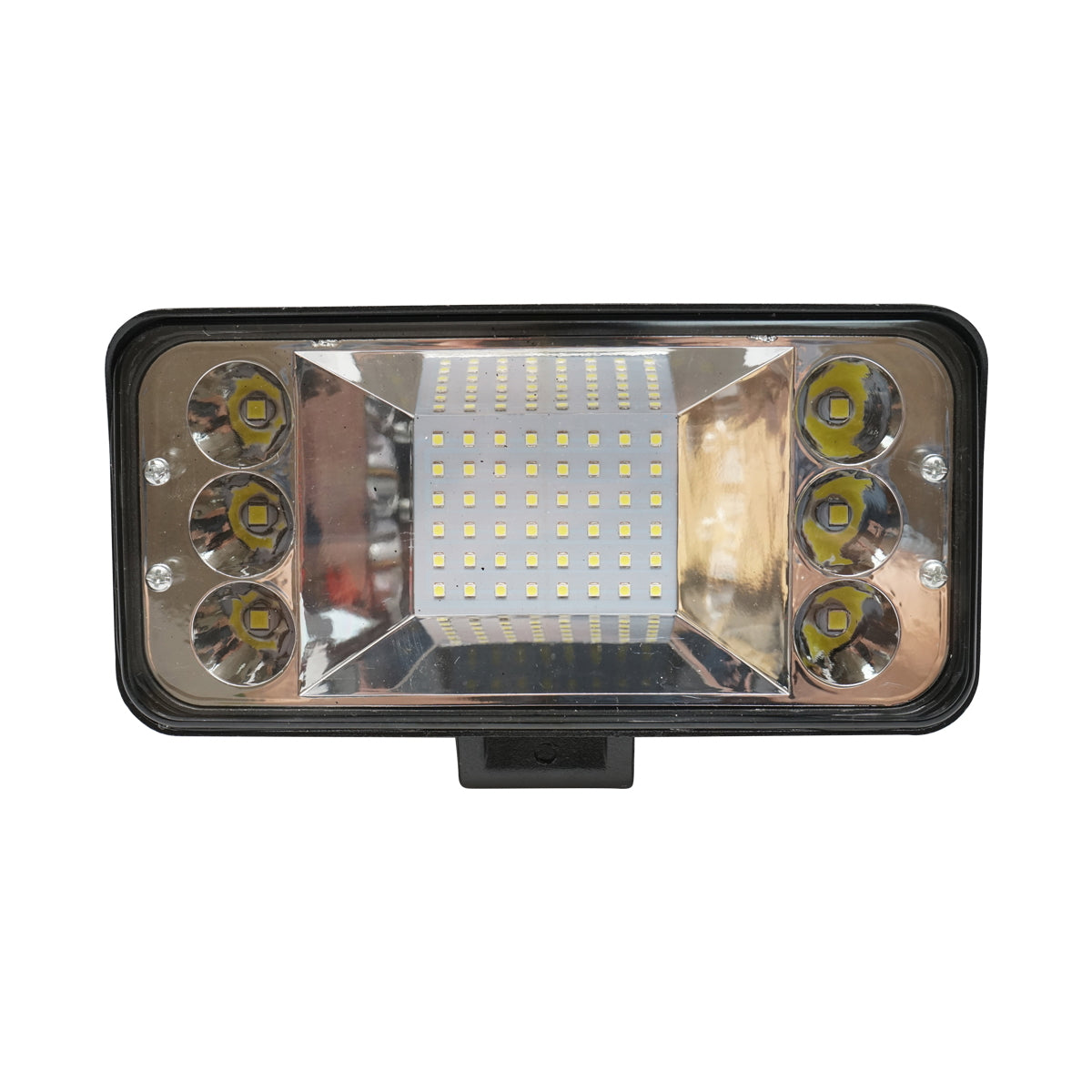 Reflektor / lámpa, széles kivitel, 78W, SMD LED-ekkel, 6 SPOT zóna és 1 FLOOD zóna tükörrel, 10–30V, 12V/24V, Breckner Germany