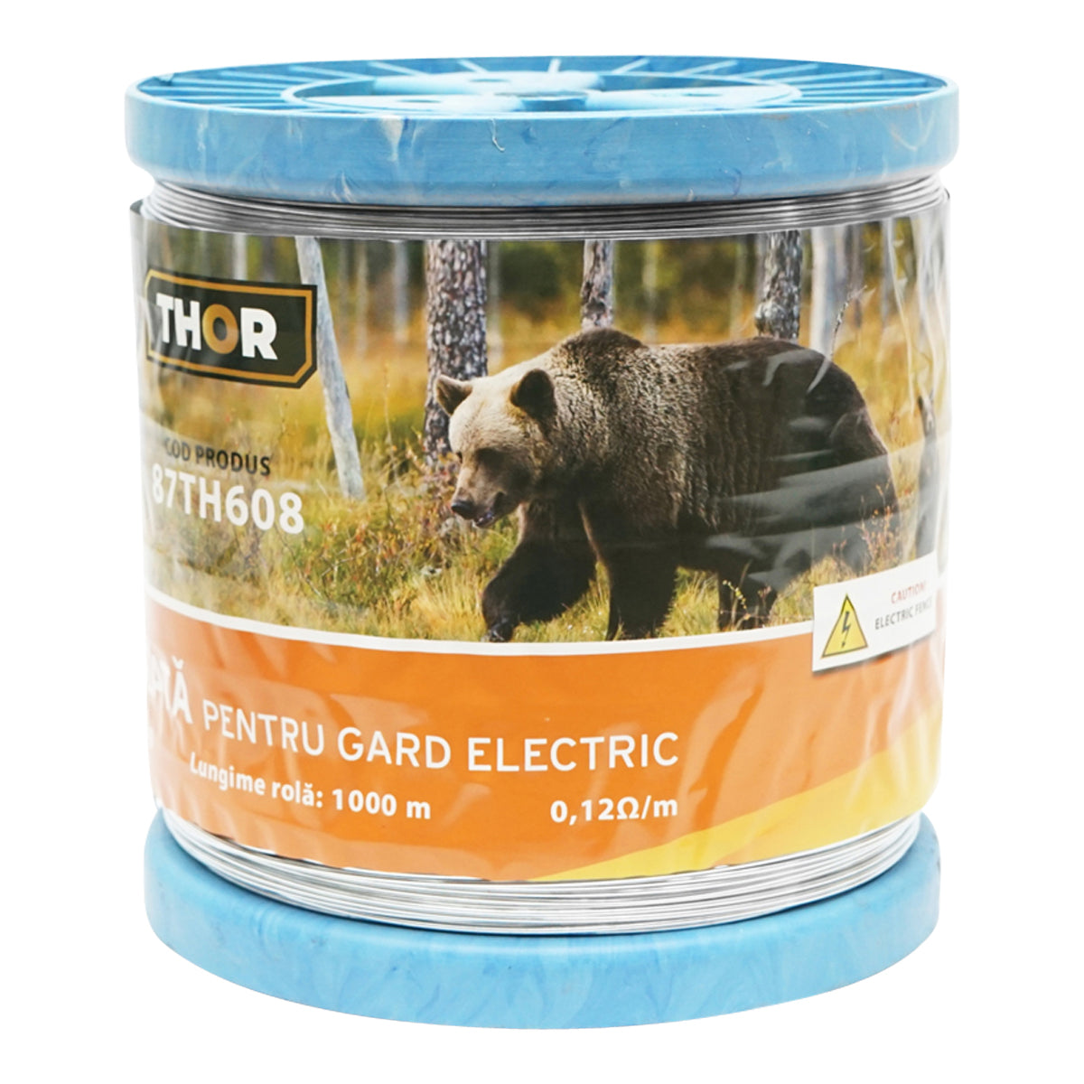 Horganyzott drót elektromos kerítéshez, 1,6 mm × 1000 m, Thor