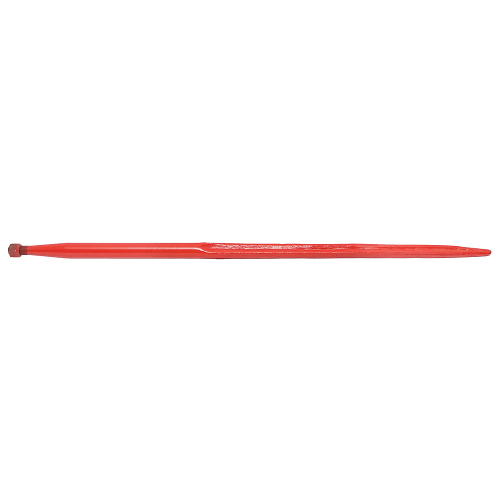 Egyenes tüske bálafogó villához, 1100 mm hosszú, m22x37 mm menet