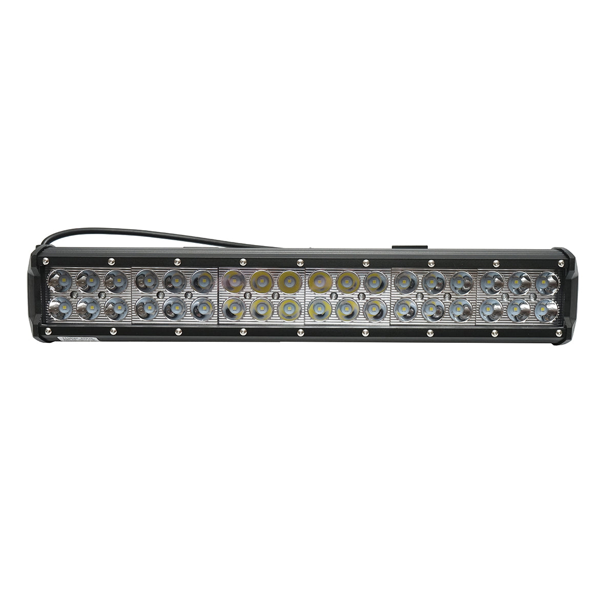 LED fényhíd, rúd típus, 12–24V, 108W, méret: 62x79x369 mm, Breckner Germany
