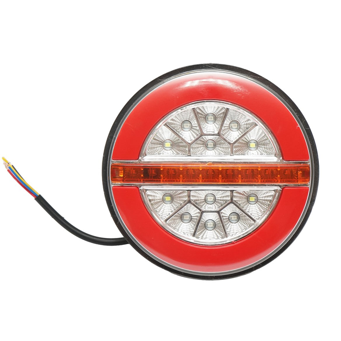 Hátsó LED/NEON féklámpa, 12–24V, 4 funkcióval, FR0451, Breckner Germany