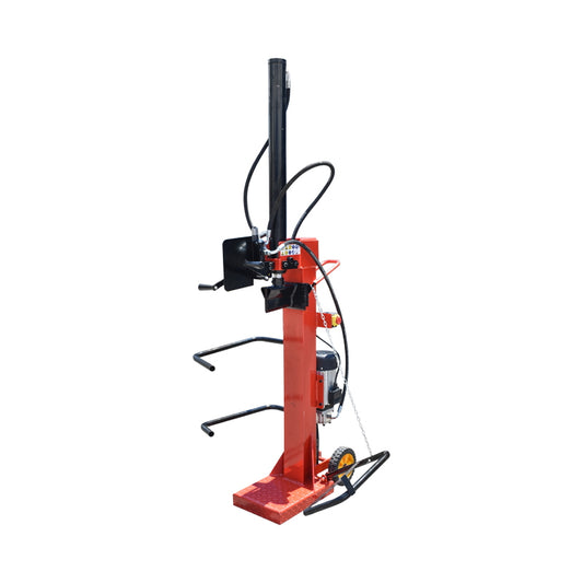 Függőleges rönkhasító, 16 tonnás, 380 V / 3500 W, 1040 mm, Breckner Germany
