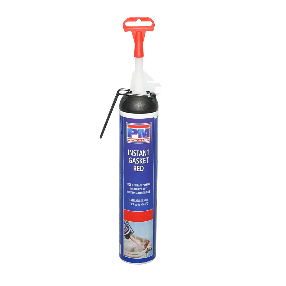 Professzionális piros tömítő szilikon, 200ml, Xeramic