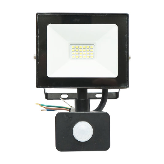 LED reflektor 20W, 1800 lm, 6400K, IP44, 220V–240V tápellátással, mozgásérzékelővel, Breckner Germany